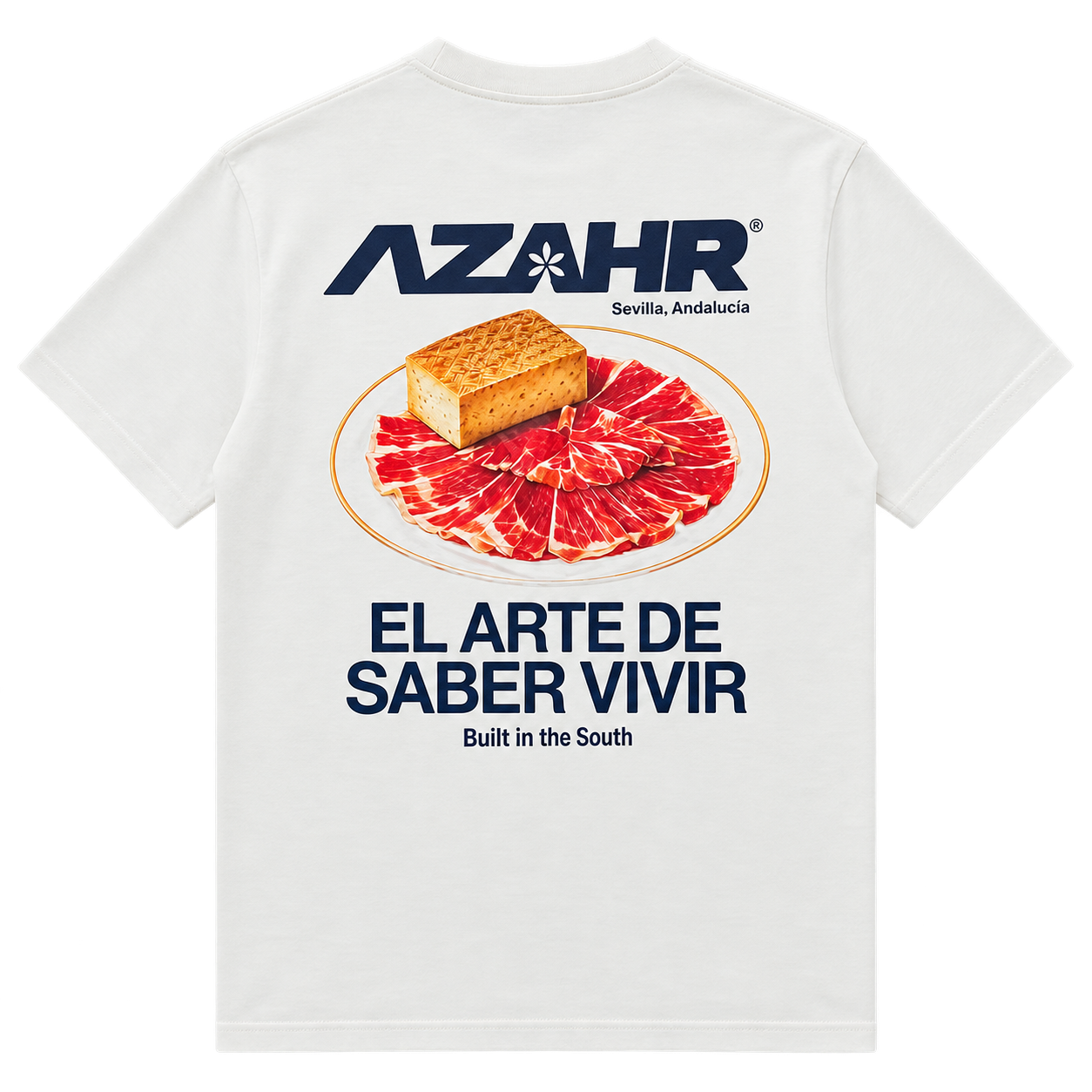 Camiseta AZAHR "El Arte de Saber Vivir"