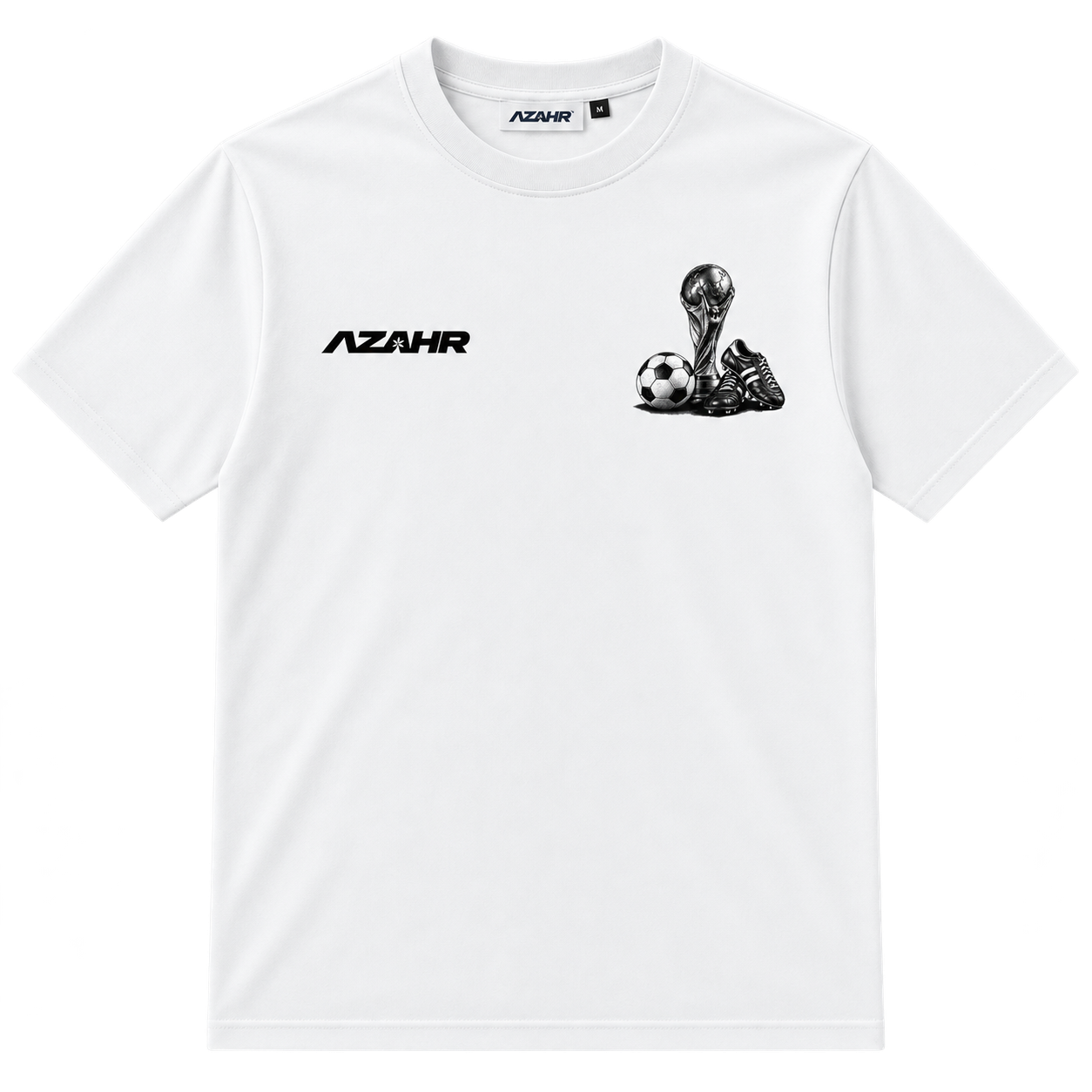 Camiseta AZAHR Fútbol Clásico – La Pelota No Se Mancha
