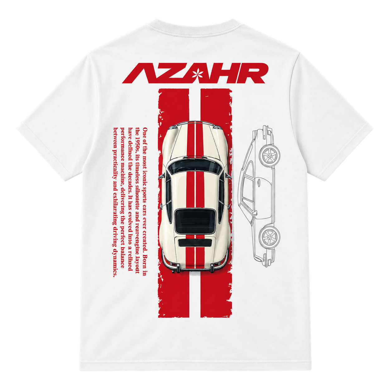 Camiseta AZAHR Racing – Built in the South